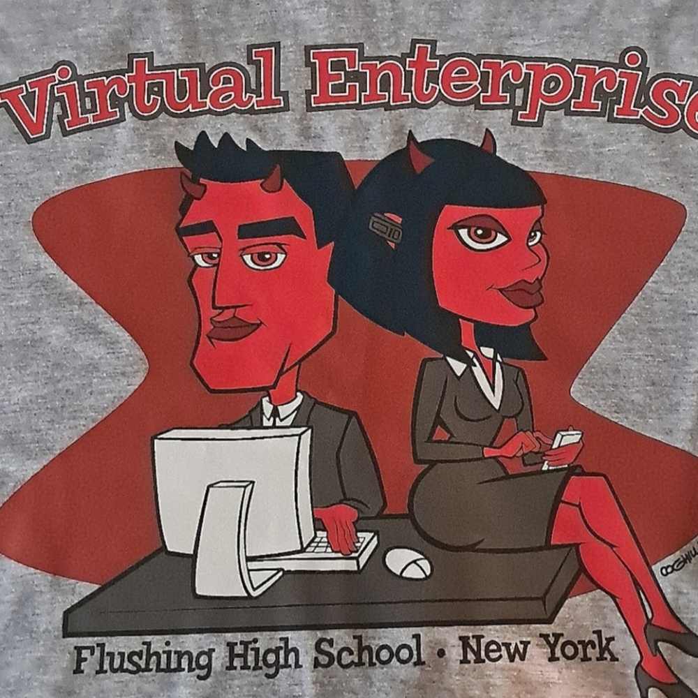 Red Devils Tech Couple Gray Tee Mini Dress Unisex George Coghill Halloween Large